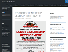 Tablet Screenshot of nslodge.org